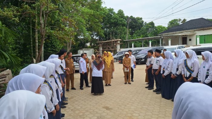 Penilaian Sekolah Sehat Tingkat Kota Jambi:MTsN 5 Kota Jambi semoga memperoleh hasil yang terbaik.