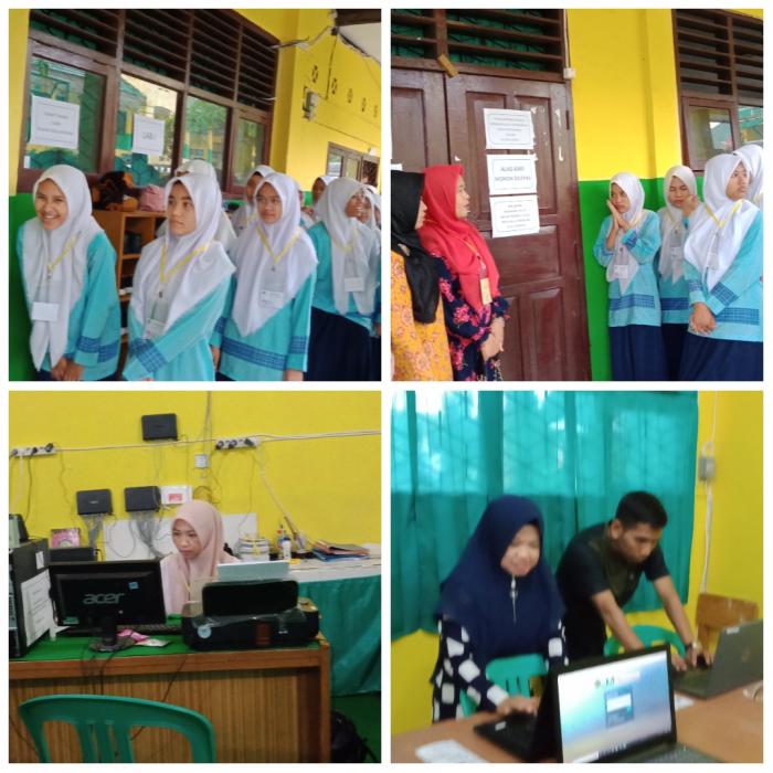 USAI UAMBN-BK SISWA/I MTSN 5 KOTA JAMBI IKUTI UMBK