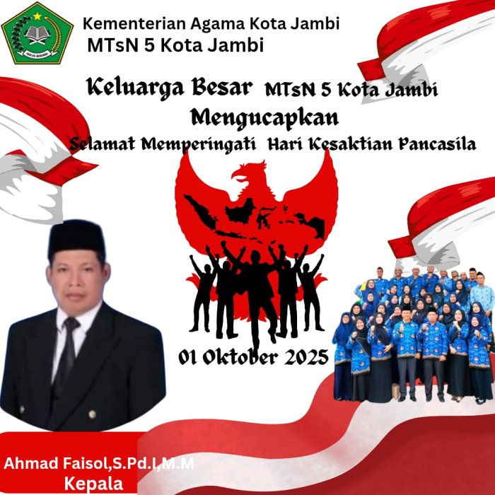 Peringatan Hari Kesaktian Pancasila, Pembina Tekankan Nilai Pancasila Peringatan Hari Kesaktian Pancasila, Pembina Tekankan Nilai Pancasila