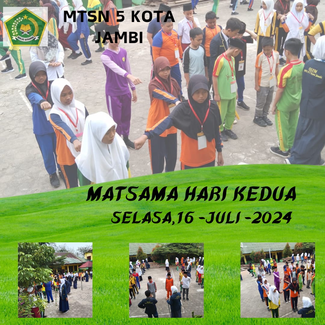 LAKUKAN KUNJUNGAN KE MTsN 5 KOTA JAMBI PENGAWAS PANTAU KEGIATAN MATSAMA 