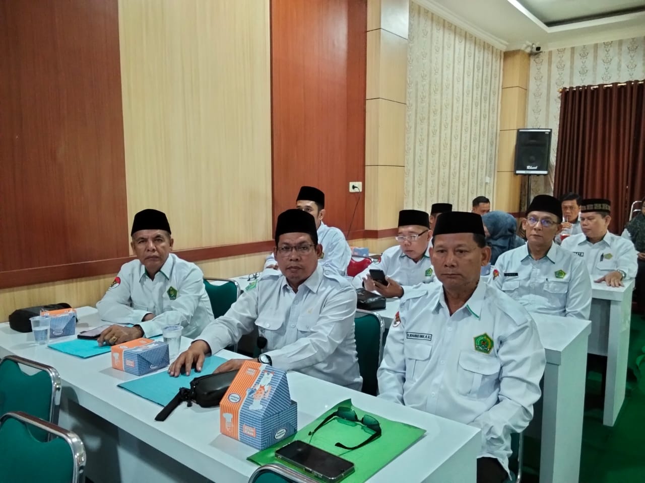 KEPALA MADRASAH TSANAWIYAH NEGERI 5 KOTA JAMBI IKUTI KEGIATAN PERKIN DI KANTOR KEMENAG KOTA JAMBI