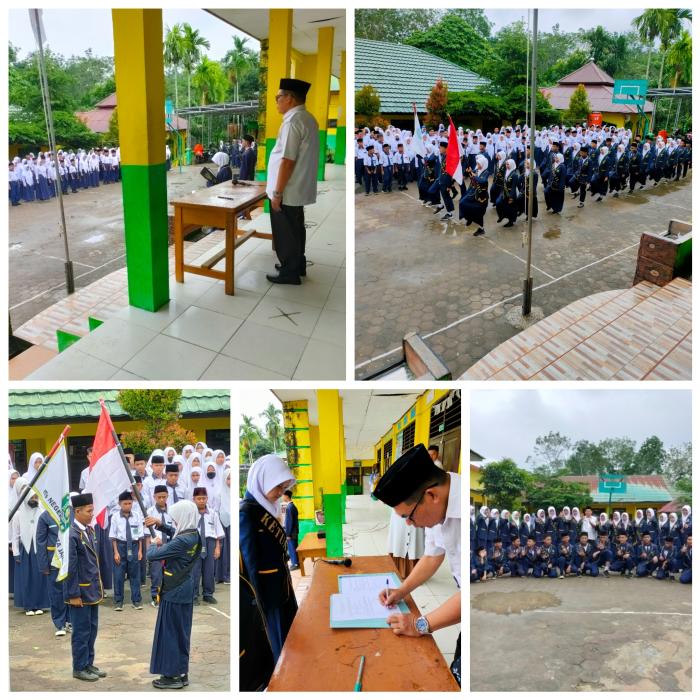 MTSN 5 KOTA JAMBI GELAR PELANTIKAN OSIM TAHUN PELAJARAN 2022/2023