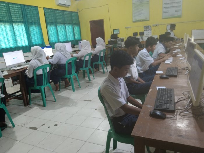Ujian Susulan TKA Gelombang Kedua Sesi Pertama Berjalan Lancar