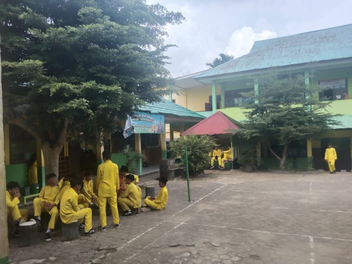Suasana Sejuk dan Asri di MTsN 5 Kota Jambi iringi proses pembelajaran hari Kedua