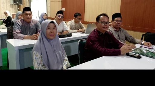 Kepala MTsN 5 Kota Jambi Ikuti Dialog Kinerja Kemenag