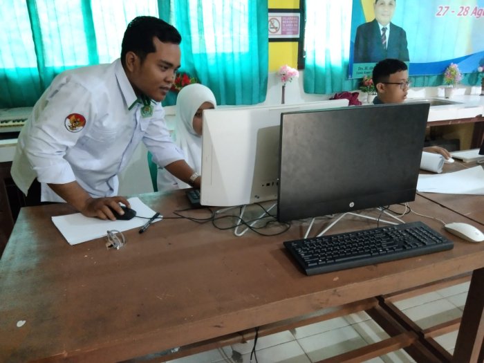 Wakil Kepala Madrasah bidang Kuriulum dan Siswa Ikuti Simulasi Olimpiade Madrasah Indonesia.