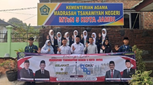 9 Siswa MTsN 5 Kota Jambi Berlaga di Ajang Olimpiade Madrasah Indonesia Tingkat Kota Jambi Tahun 2026 9 Siswa MTsN 5 Kota Jambi Berlaga di Ajang Olimpiade Madrasah Indonesia Tingkat Kota Jambi Tahun 2026
