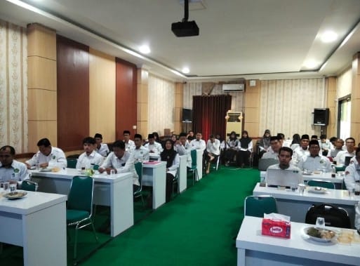 Kepala Madrasah Hadiri Rapat Evaluasi Penilaian Mandiri Pembangunan Zona Integritas