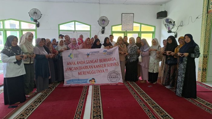 Puskesmas Kenali Besar Sosialisasikan Kanker Serviks Kepada wali murid MTsN 5 Kota Jambi Puskesmas Kenali Besar Sosialisasikan Kanker Serviks Kepada wali murid MTsN 5 Kota Jambi