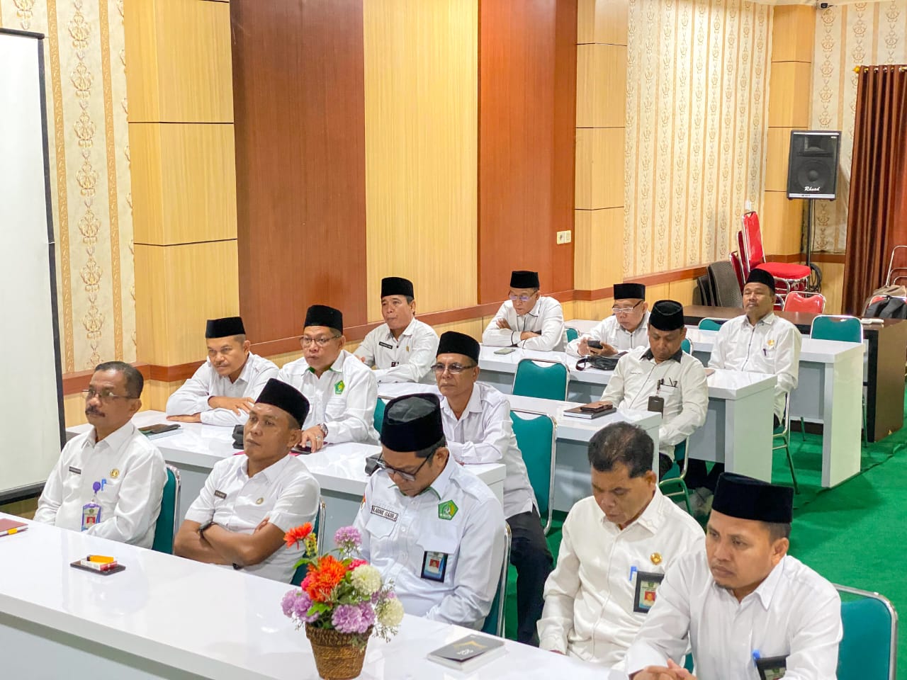 KEPALA MADRASAH TSANAWIYYAH NEGERI 5 KOTA JAMBI IKUTI RAKERNAS KEMENTERIAN AGAMA SECARA DARING