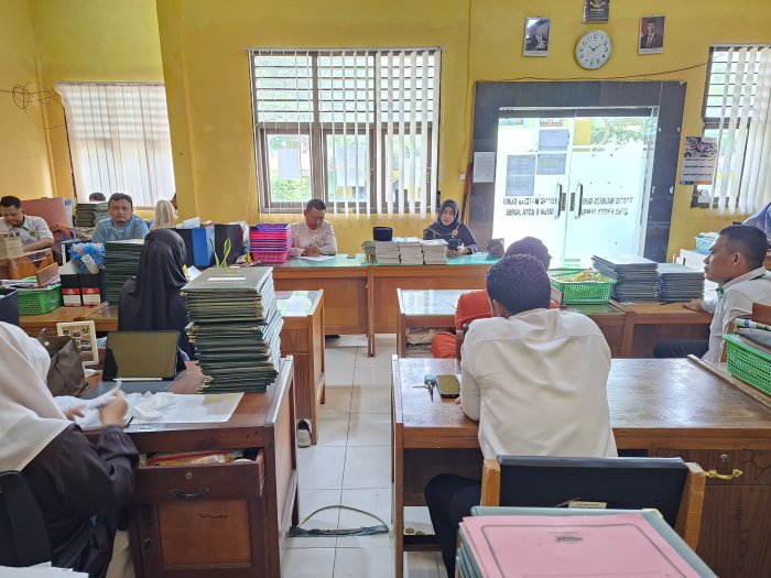 Rapat Kenaikan Kelas MTsN 5 Kota Jambi: Pastikan Mutu Lulusan Kelas 7 dan 8