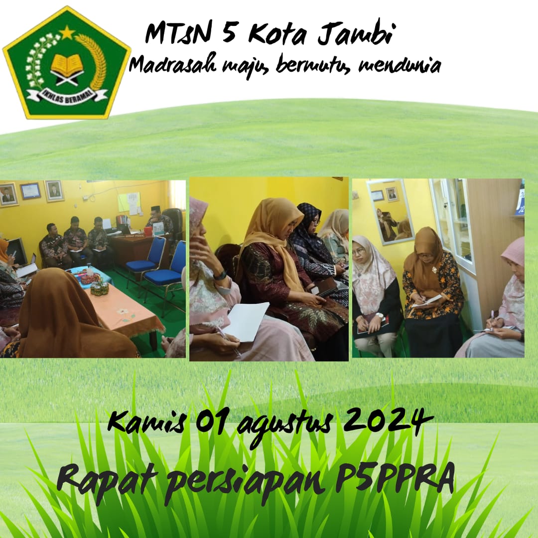 RAPAT PERSIAPAN PELAKSANAAN PROYEK PENGUATAN PROFIL PELAJAR PANCASILA DAN PROFIL PELAJAR RAHMATAN LIL ‘ALAMIN (P5PPRA ) RAPAT PERSIAPAN PELAKSANAAN PROYEK PENGUATAN PROFIL PELAJAR PANCASILA DAN PROFIL PELAJAR RAHMATAN LIL ‘ALAMIN (P5PPRA )