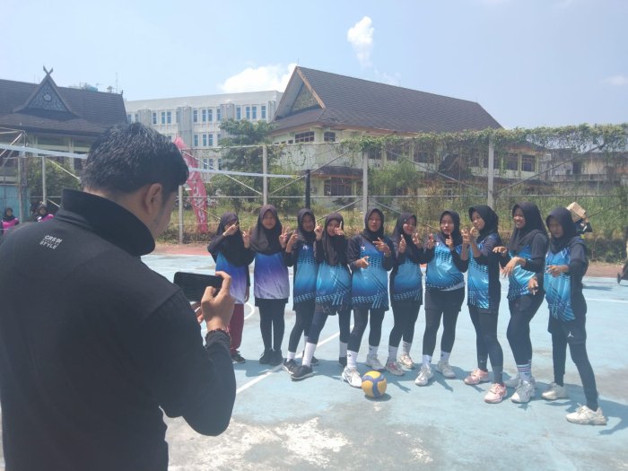 Tim Voli Putri MTsN 5 Kota Jambi Lolos ke babak Final Aksioma 2025