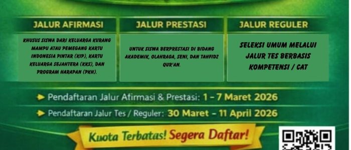Ruang Panitia PMBM MTsN 5 Kota Jambi Ramai Layani Orang Tua Ruang Panitia PMBM MTsN 5 Kota Jambi Ramai Layani Orang Tua