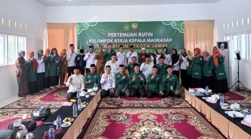 Perkuat Sinergi, Madrasah, PLT Kepala MTsN 5 Kota Jambi ikuti Rapat K3M di PKP Alhidayah Jambi Perkuat Sinergi, Madrasah, PLT Kepala MTsN 5 Kota Jambi ikuti Rapat K3M di PKP Alhidayah Jambi